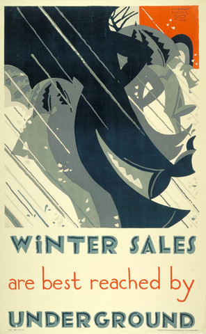 Edward McKnight Kauffer - Winter Sales