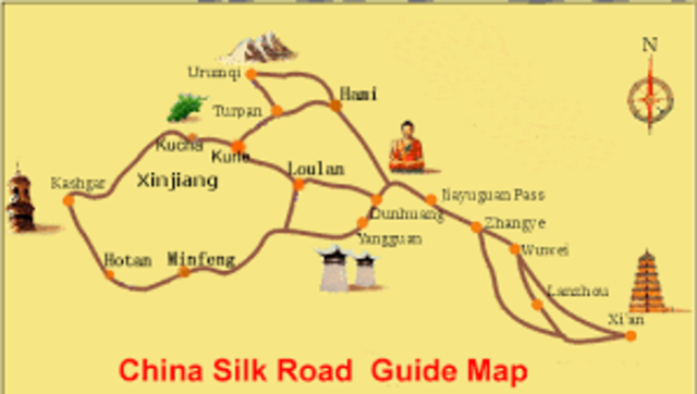 Silk Road Trade Route