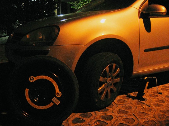 Una gomma bucata non ci ha rovinato la serata