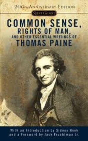 Publication of Thomas Paine's Common Sense