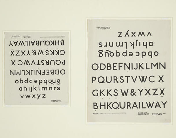 Edward Johnston - Johnston Sans typeface