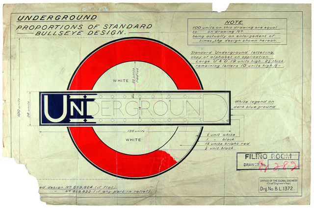 Edward Johnston - Underground Roundel