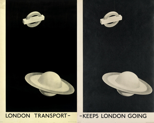 Man Ray - London Transport Keeps London Going