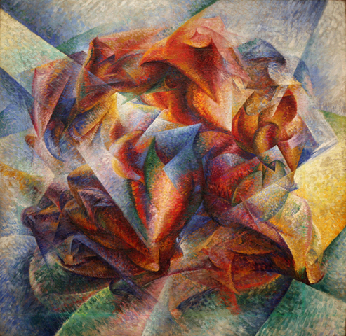 Umberto Boccioni - Dynamism of a Football Player