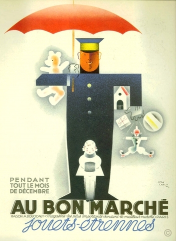 Jean Carlu - Au Bon Marché