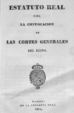 Estatuto Real de 1834