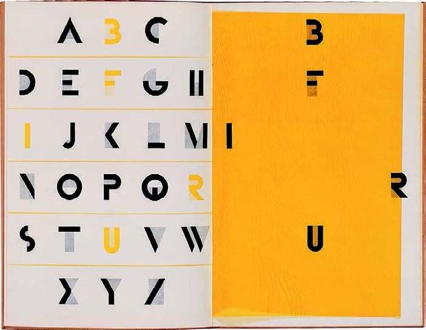 A.M. Cassandre - Bifur Typeface