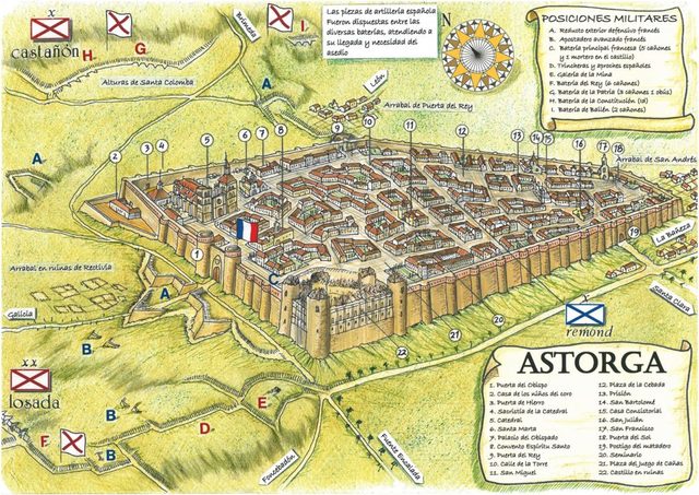 FIN DEL PRIMER SITIO DE ASTORGA: