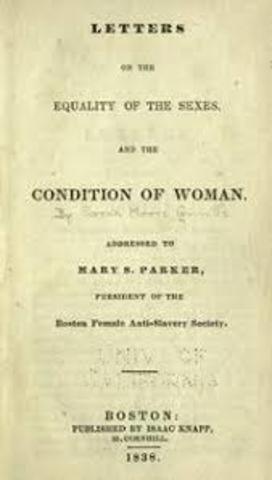 Sarah Grimke's Letters on the Equality of the Sexes and the Condition of Women published