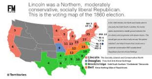 Democratic Party Splits into Northern and Southern Halves