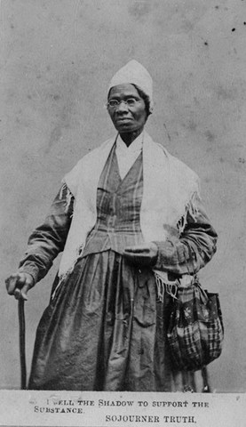 Sojourner Truth Delivered her "Ain't I a Woman" Speech