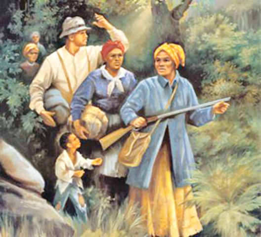 Harriett Tubman Escapes from Slavery