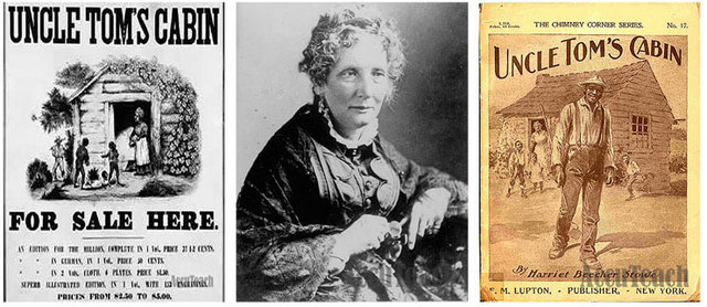 Harriet Beecher Stowe Published Uncle Tom's Cabin