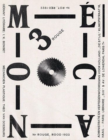 Theo van Doesburg - Mécano, no. 3