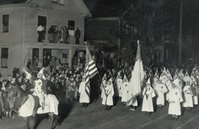 The Ku Klux Klan reappears