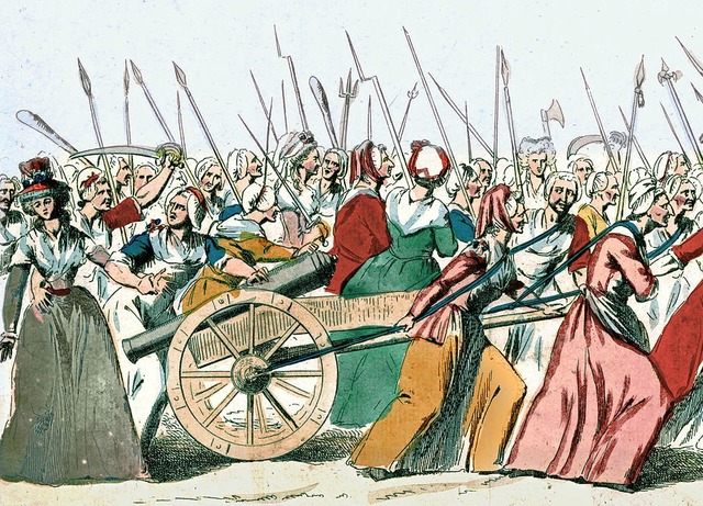 Marcha de las mujeres hacia Versalles