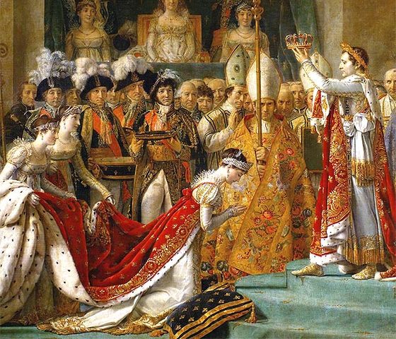 Coronación de Napoleón Bonaparte como emperador de los franceses
