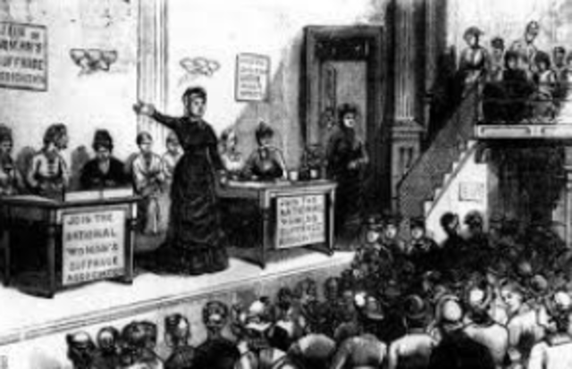Women's Rights Convention at Seneca Falls