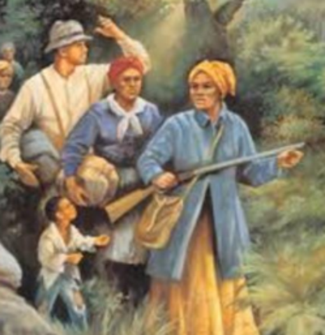 Harriett Tubman Escapes from Slavery