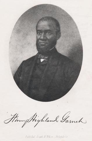 Henry Highland Garnet's "Address to the Slaves of the United States of America"