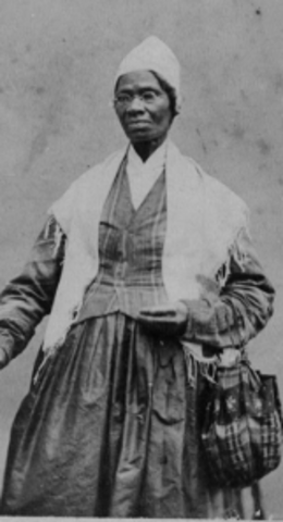 Sojourner Truth Delivered her "Ain't I a Woman' Speech