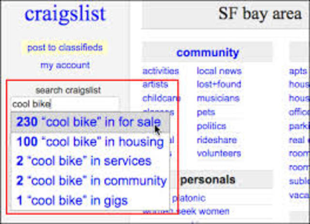 Nacimiento de Craigslist