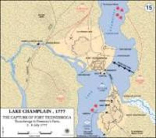 The Siege of Fort Ticonderoga