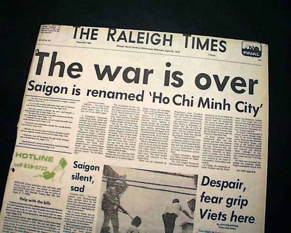 End of the Vietnam War