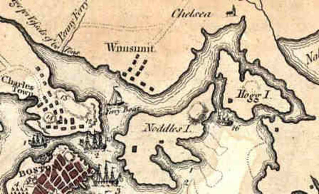The Battle of Chelsea Creek, Suffolk County, Massachusetts