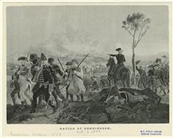 The Battle of Bennington