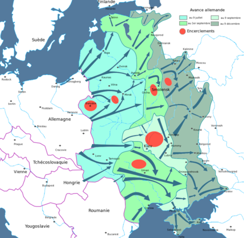 L'Allemagne nazie attaque l'URSS