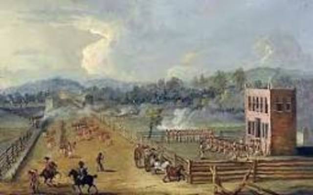 The Battle of Brandywine	Near Chadds Ford, Pennsylvania