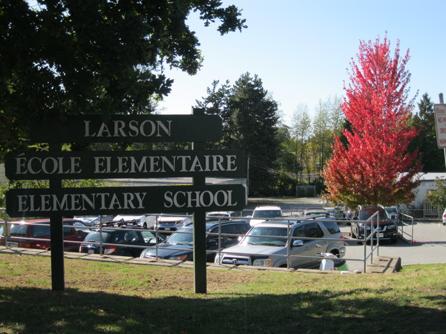 Started School at Larson Elementary