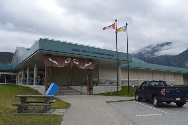 Started School at Howe Sound Secondary School