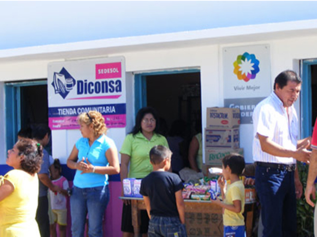 Programa de Abasto Rural a cargo de DICONSA, s. a. de c. v.