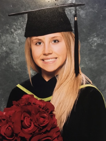 Graduated with my Social Work Diploma