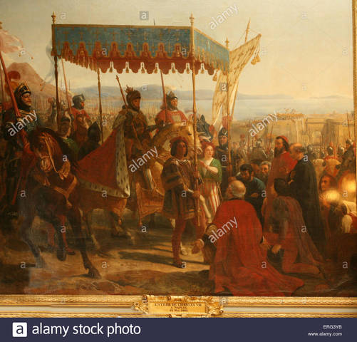 ARRIVO DI CARLO VIII NEL REGNO DI NAPOLI