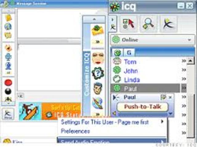 Aparece ICQ