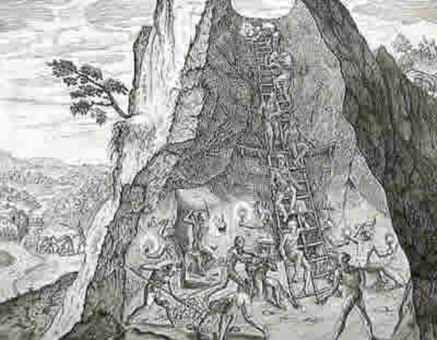 Discover of sliver at Potosi