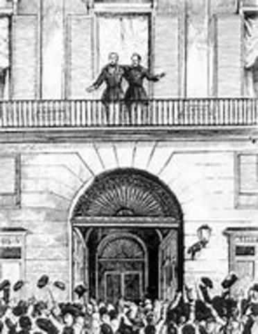 La vicalvarada: manifiesto de manzanares. caída del régimen moderado