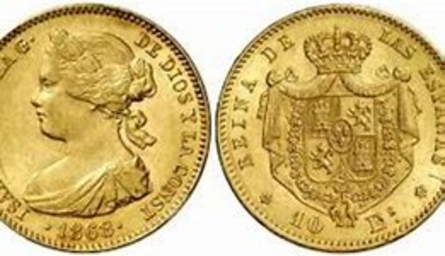 La peseta, unidad monetaria española