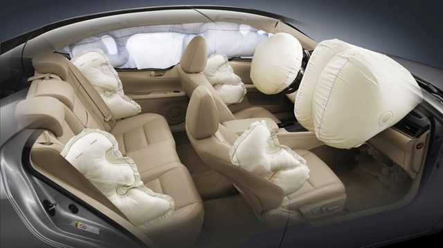 Air bags start appearing in automobiles.