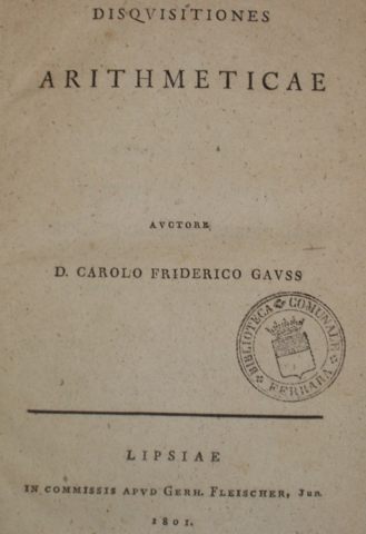 Nascita della teoria dei numeri