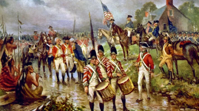 The Battle of Saratoga (Bemis Heights), New York