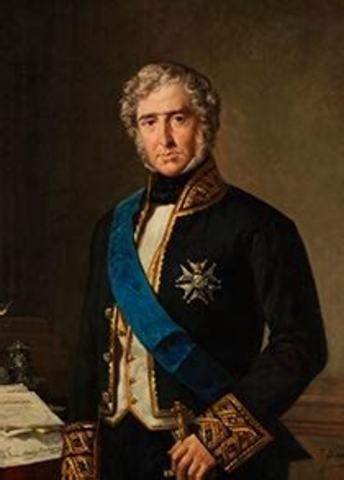 Desamortización de Mendizábal.     Retrato de Juan Álvarez Mendizábal.