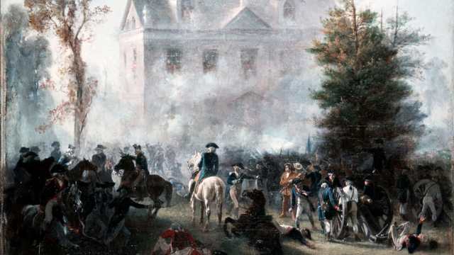 The Battle of Germantown, Pennslyvania