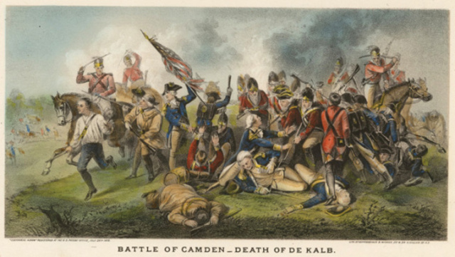 The Battle of Camden North of Camden, South Carolina
