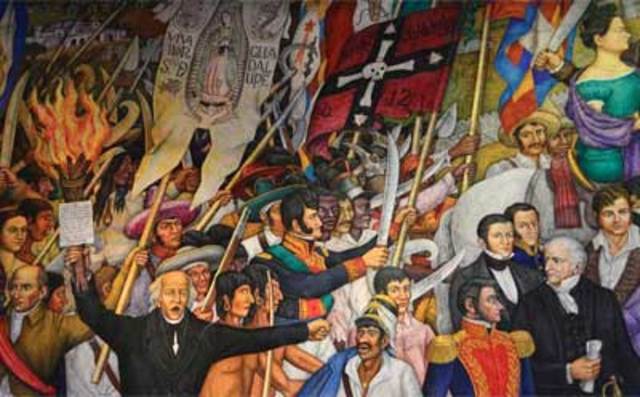 Father Miguel Hidalgo inspires revolution in Mexico