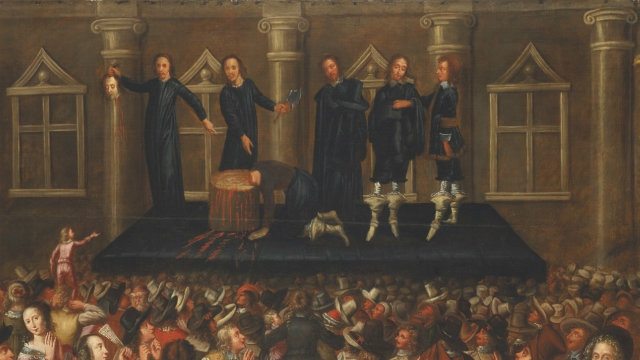 I. Károly lefejezése