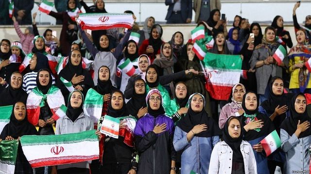 Iran Lets Women Go To Men's Soccer Game